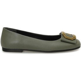 Resim Butigo 24k-506 4pr Yeşil Kadın Babet 000000000101895630 Yeşil 