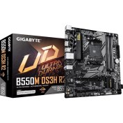 Resim Gıgabyte B550m Ds3h R2.0 Am4 Ddr4 4733mhz Oc Pcıe 4.0 M.2 Nvme Gigabit Lan Matx Anakart 