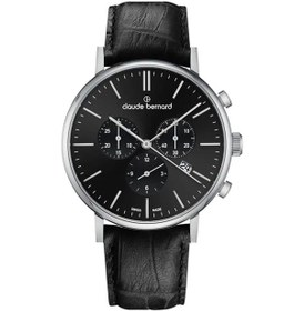 Resim Claude Bernard Erkek Kol Saati Cb.10258.3.nın Gümüş 