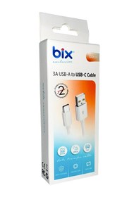 Resim Bix BX-UC03C 3A Type-C 1M Data Şarj Kablosu 