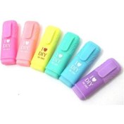 Resim Pinco Fosforlu Kalem Dıy Mini 6 Lı Xh-908 