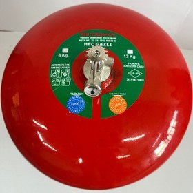 Resim Yangın Tekne Sertifikalı 12kg Hfc Gazlı Tayfun Yangın Söndürme Tüpü 4yıl Garantili 