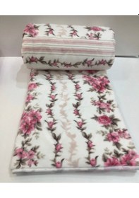 Resim Sarar Çift Kişilik Battaniye Bella Gül Pembe 