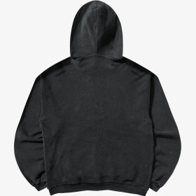 Resim Lasered Masked Hoodie 'Washed Black' 