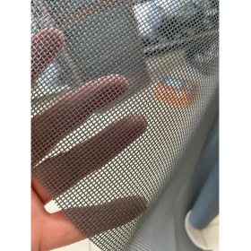 Resim 17X25KEDİ Teli Kapı Sinekliği Söktak Demonte Beyaz 