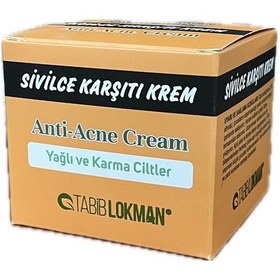 Resim Tabib Lokman Sivilce Karşıtı Cilt Bakım Kremi 100 ML 