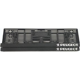 Resim Peugeot Plakalık Pleksi Takmatik Plakalık Plaka Çerçevesi(2 Adet) 548331697 