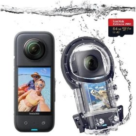 Resim Insta360 X3 360° Kamera Dalış Kiti 