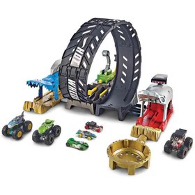 Resim Monster Trucks Efsane Çember Aksiyonu Oyun Seti GKY00 
