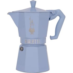 Resim Bialetti Moka Express Excl. Mavi 6 Cup 
