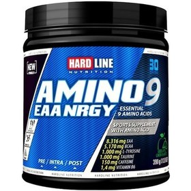 Resim Hardline Amino 9 Eaa Nrgy 390 Gr Yeşil Elma - Limon 