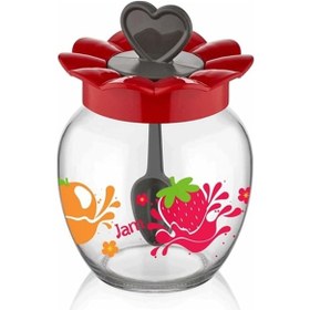 Resim Frutta Kaşıklı Kavanoz 370 Cc Royaleks-c-00181 