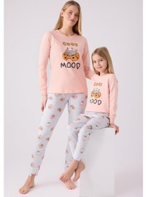 Resim Rolypoly Kız Çocuk Uzun Kol Pijama Takım A.somon-1725 SOMON 