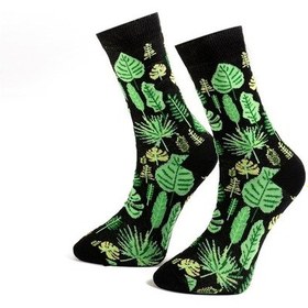 Resim Ozzy Socks Yaprak Desenli Çorap (407226967) Çok Renkli 