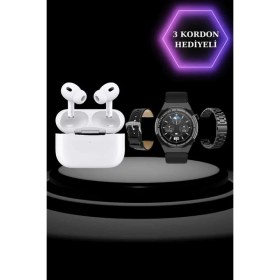 Resim Rivera Tech Rvrhb Aynalı Bluetooth Kulaklık Yeni Nesil Akıllı Saat Titreşimli Nabız Ölçer Spor Modları 