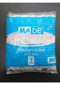 Resim Plastik Dübel 7 Mm 1000 Adet Dübel 