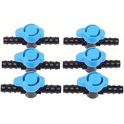 Resim Dream011 6 Adet 16mm Damla Sulama Hortum Vanaları - Bahçe Sulama Bağlantı Parçaları 