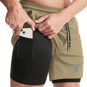 Resim Erkekler için Nefes Alabilir İnek Başlı Baskılı Yüzme Şortları - Hafif Polyester-Spandex Karışımı, Ayarlanabilir Bel Bağı ve Yan Cepleri ile Plaj, Spor, Yazlık Günlük Giyim, Dayanıklı Spor Kıyafet 
