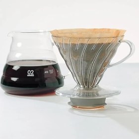 Resim V60 Servis Sürahisi (Şeffaf, 360 Ml) 