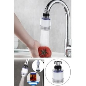 Resim Ozcmax Kireç Önleyici Filtreli Su Tasarruflu Hareketli Musluk Başlığı 