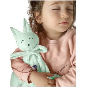 Resim Hoş Geldin Bebek Seti 3'lü %100 Pamuk Müslin Mint Yeşili 