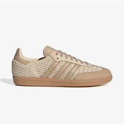 Resim Adidas Samba Og Kadın Bej Spor Ayakkabı Jr9446 Bej 