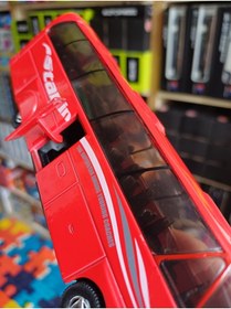 Resim OYUNCAKSAHİLİ Neoplan Starliner Otobüs Diecast Koleksiyon Lisanslı Metal Model Kapı Açılır 18x5cm 