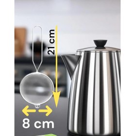 Resim IKEA Medarbetare Çay Süzgeci, 8 Cm, Paslanmaz Çelik 