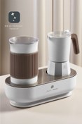 Resim Jumbo x Homend JoyPot 5013H, Süt Köpürtme Fonksiyonlu ve 4 Farklı Kahve Programlı Mochapot 