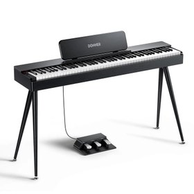 Resim Donner Oura S100 Dijital Piyano (Black Oak Grain) 