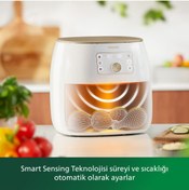 Resim Philips Airfryer Xxl Hd9870/20 Smart Sensing Star White - Aksesuar Hediyeli 