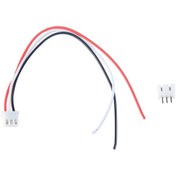 Resim 2,5MM 3PİN JST XH KABLOLU KONNEKTÖR BEYAZ TAKIM 20CM 