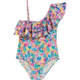 Resim Neopy Uv Korumalı Askılı Mayo Kız Çocuk Yüzücü Mayo 5221 Pudra Pudra 