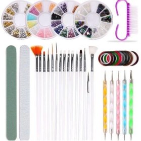 Resim calperia Ocean Profesyonel Tırnak Sanat Desen Seti ( Lisinya ) 