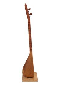 Resim Telli Çalgı Yapım Uzun Sap Oyma Dut Damla Kopuz 32 Tekne Profesyonel Bağlama 