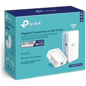 Resim TP-Link TL-WPA7517 KIT 300 Mbps AV1000 Kablosuz POWERLINE Genişletici 