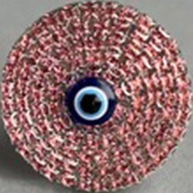 Resim TASARIM ARABAM ATİKE ELİF AKIN Nazar Klima Kokusu Pembe Taş & Nazar Boncuğu 