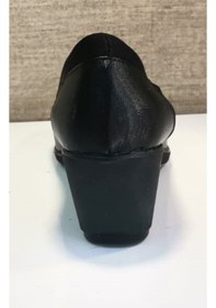 Resim White Line 1620 Kadın Günlük Paraşüt Kumaş Dolgu Topuklu Ayakkabı Siyah 