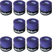 Resim Wilson Comfort Bowl O'grips 10 Adet Grip Tenis Raketi Gribi Mor 
