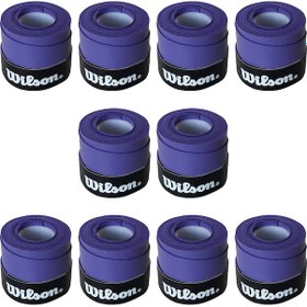 Resim Wilson Comfort Bowl O'grips 10 Adet Grip Tenis Raketi Gribi Mor 