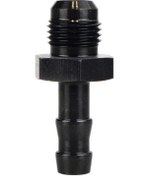 Resim Mufunye Alüminyum Yakıt Borusu Bağlayıcı, An6-5/16 Siyah, Tüp Bağlantı Adaptörü, Zıplayıcı Tasarım, Araç Modifikasyonu Parçası 