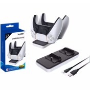 Resim Dobe Ps5 Charging Dock Playstation Şarj Istasyonu Şarj Standı 
