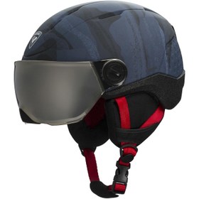 Resim Rossignol Whoopee Visor Impacts Blue Unisex Çocuk Mavi Kask 