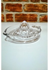 Resim Premium Büyük Boy Cam Limon Sıkacak-narenciye Cıkacağı- 20 Cm X 15 Cm X 7 Cm Şeffaf 