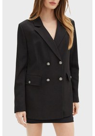 Resim Guess Bayan Ceket W5rn49 Wgx02 Jblk Siyah Siyah 