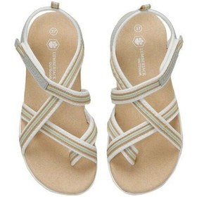 Resim Lumberjack Alısa 4fx Kırık Beyaz Comfort Casual Günlük Spor Sandalet Kırık Beyaz 