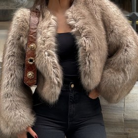 Resim Kadınlar İçin Kışlık Kısa Ceket - Yumuşak Pelüş Görünümlü Mont, Gri Yuvarlak Omuzlu Casual Dış Giyim, Çamaşır Makinesinde Yıkanabilir Soğuk Hava Parti veya Her Günlük Katmanlı Ceketi (Kurutma Temizleme Uygundur Değil) – Kot Pantolonlar ve Elbiseler İçin Esnemeyen Manto, Kadınlar İçin Ceketler, Kadınlar İçin Kışlık Giysiler, Kadınlar İçin Montlar, Kadınlar için kışlık ceket, Kadın Kışlık Mont, Kadınlar için kışlık montlar, Kadın Sonbahar Kıyafetleri, Kadınlar İçin Kışlık 