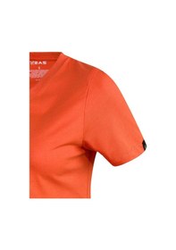 Resim 2as Alone Baskılı V Yaka Kadın T-shirt 402 TURUNCU 