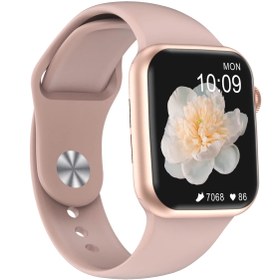 Resim Watch 7 Akıllı Saat DT Serisi Tam Ekran Nfc Gps Takip Bt Arama Aranma Mesaj Okuma Siri Kontrol 