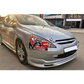 Resim Peugeot 307 Ön Tampon Eki Karlık Fiberglass Boyasız 
